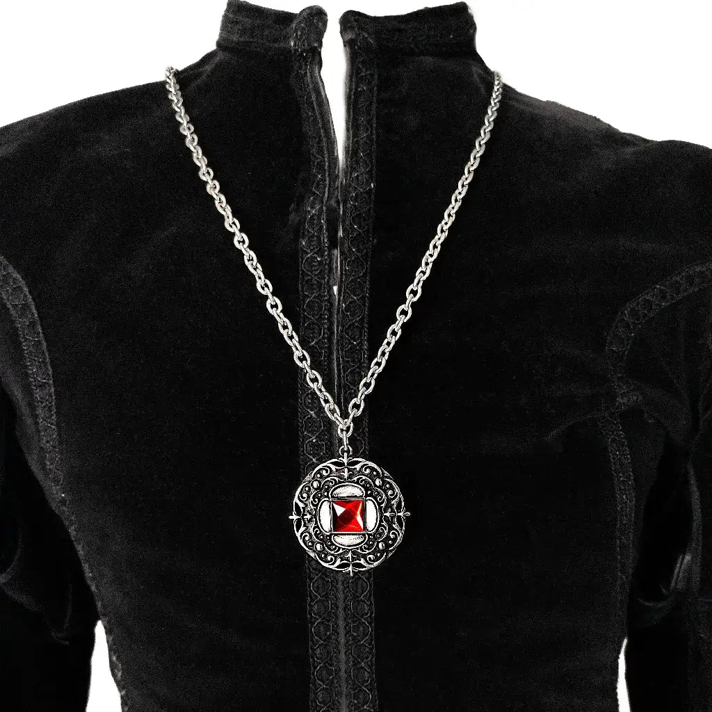 Cadena Tudor plateada