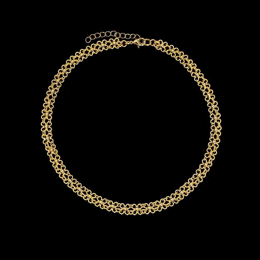Collar Renacentista Costanza Oro